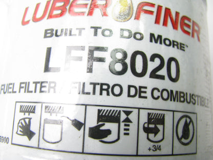 (2) Luberfiner LFF8020 Fuel Filter Replaces P3528A 33504 F60232 FF1016 FF105