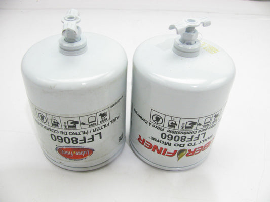 (2) Luberfiner LFF8060 Fuel Filter