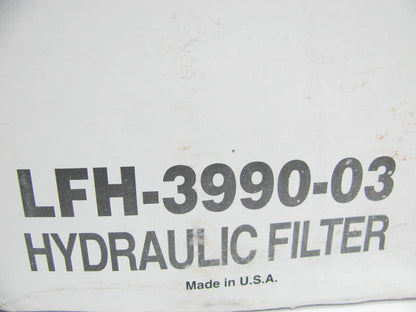 (2) Luberfiner LFH3990-03 Hydraulic Oil Filter Replaces C3978 H56054 HF7332