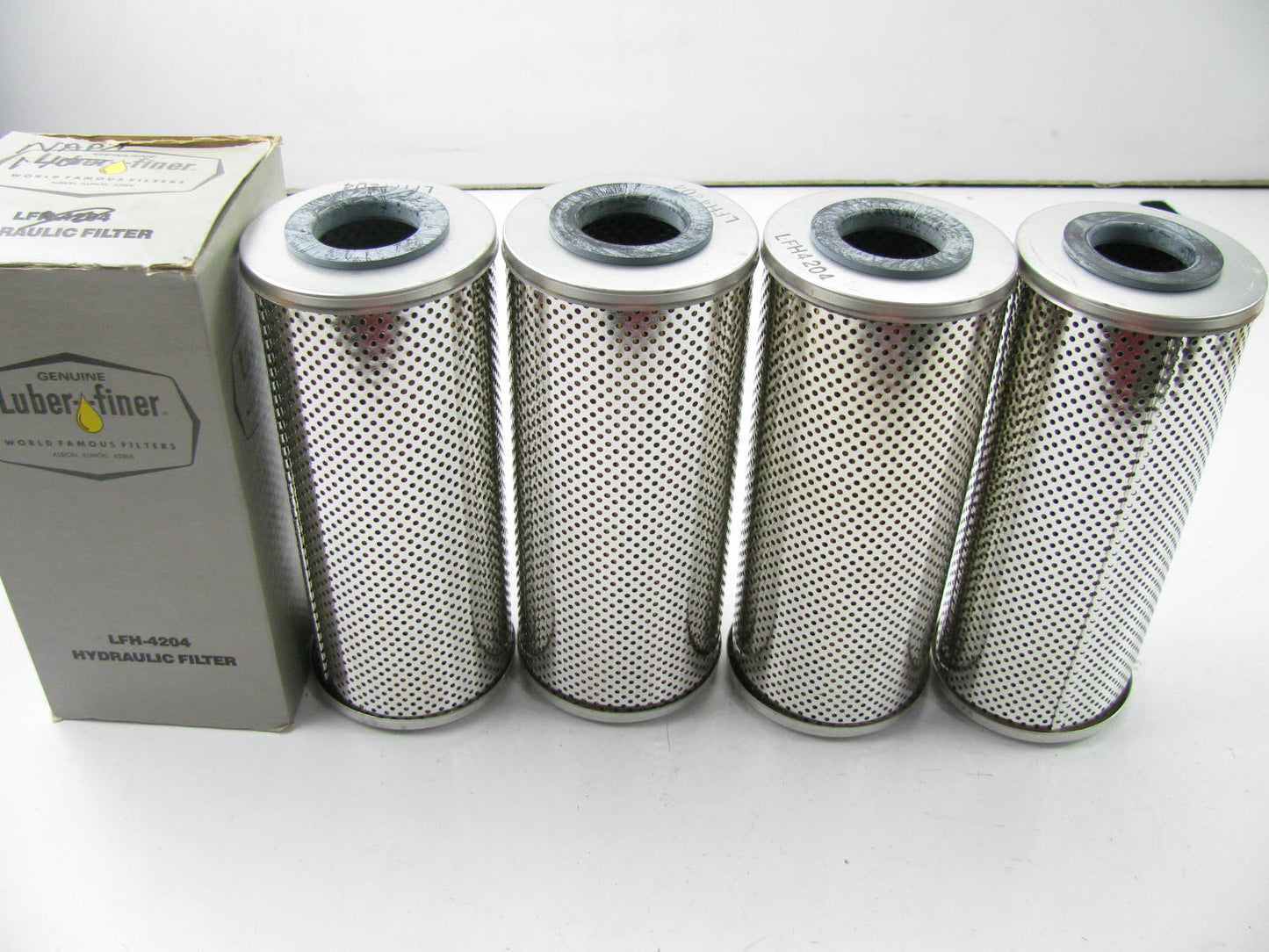 (4) Luberfiner LFH4204 Hydraulic Oil Filter Replaces C1702 57841 H56114 PT8363