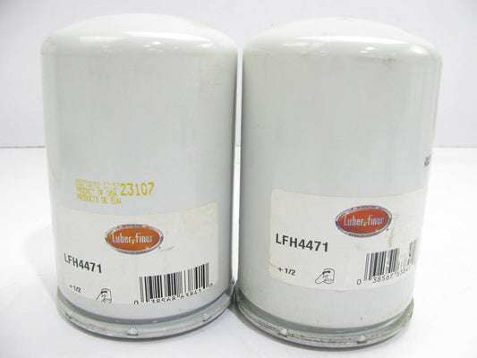 (2) Luberfiner LFH4471 Hydraulic Oil Filter Replaces LFH4471 51447 H35028 HF866