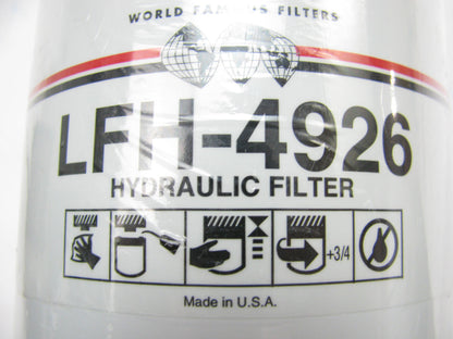Luberfiner LFH4926 Hydraulic Oil Filter Replaces P3951 51712 H30113 HF734 HF6188