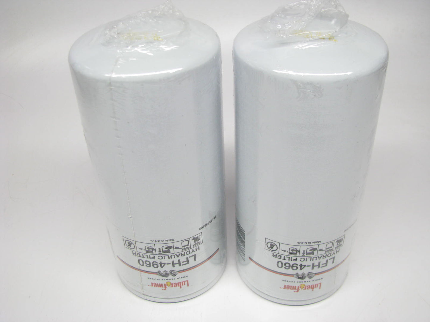 (2) Luberfiner LFH4960 Hydraulic Oil Filter Replaces P7053 51818 L42168 LF545