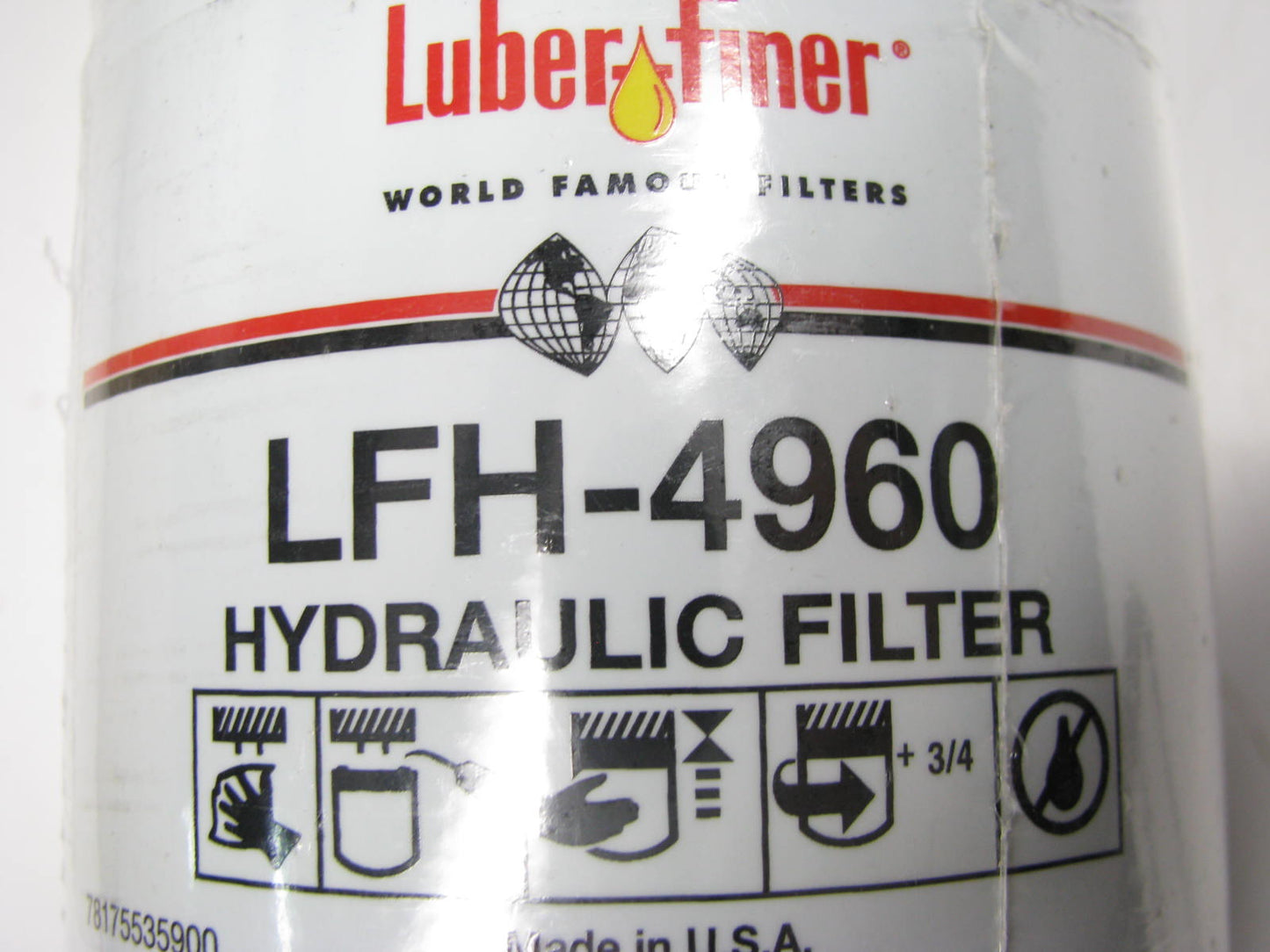 (2) Luberfiner LFH4960 Hydraulic Oil Filter Replaces P7053 51818 L42168 LF545