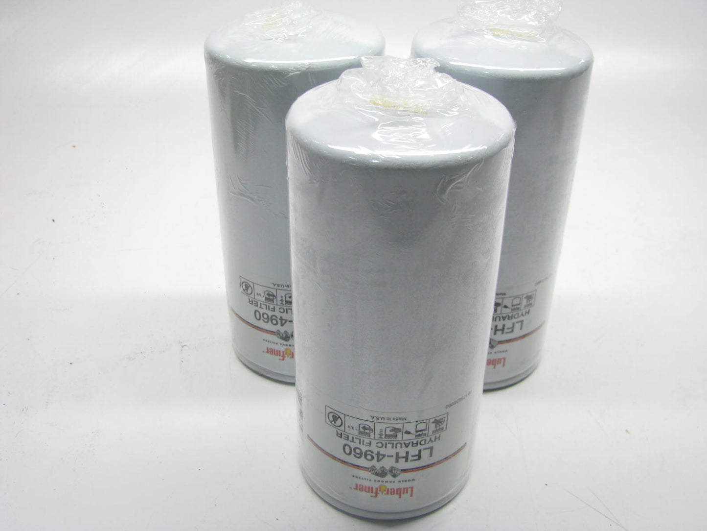 (3) Luberfiner LFH4960 Hydraulic Oil Filter Replaces P7053 51818 L42168 LF545