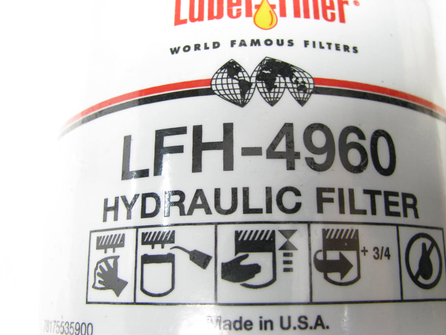 (6) Luberfiner LFH4960 Hydraulic Oil Filter Replaces P7053 51818 L42168 LF545