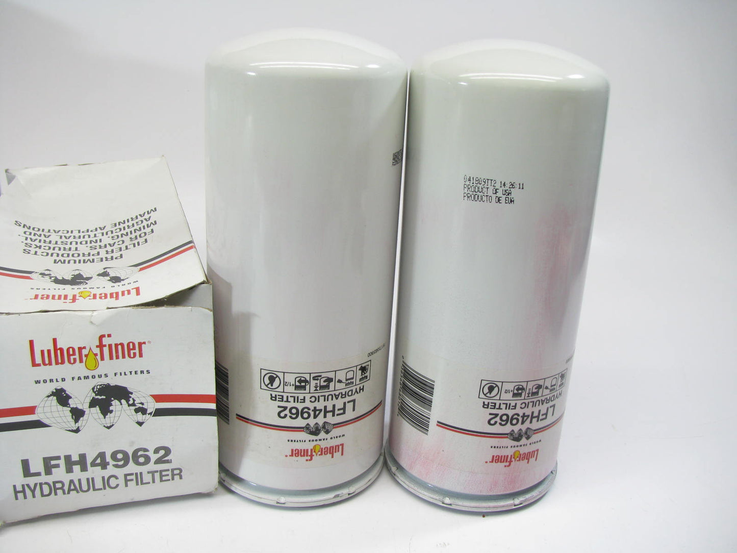 (2) Luberfiner LFH4962 Hydraulic Oil Filter Replaces P6886 51481 H56058 HF868