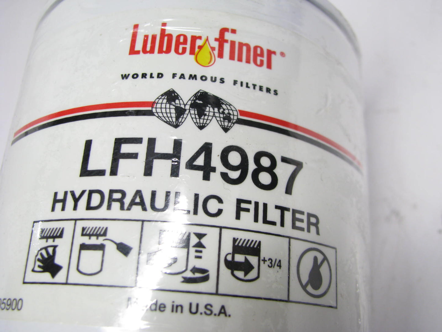 Luberfiner LFH4987 Hydraulic Oil Filter Replaces PH3589 51624 L30124  LF362