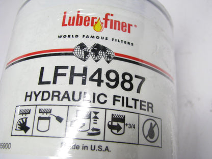 Luberfiner LFH4987 Hydraulic Oil Filter Replaces PH3589 51624 L30124  LF362