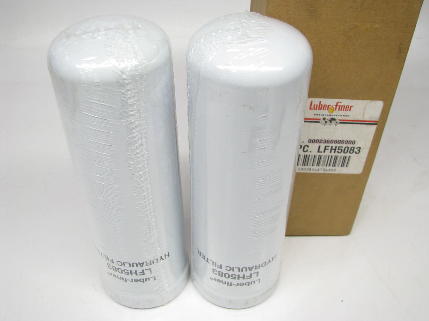 (2) Luberfiner LFH5083 Hydraulic Oil Filter For CAT Wheel Scrapers