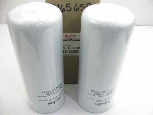 (2) Luberfiner LFH5659 Hydraulic Oil Filter Replaces P7084 57138 H55026 HF943