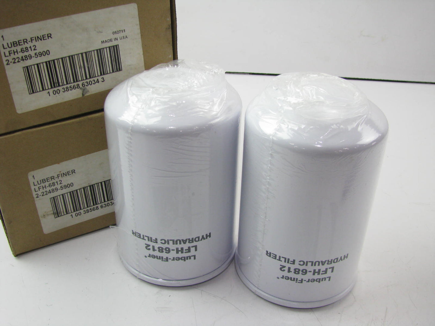 (2) Luberfiner LFH6812 Hydraulic Oil Filter Replaces P8022 51616 57606 H45261