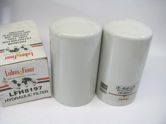 (2) Luberfiner LFH8197 Hydraulic Oil Filter Replaces P3780 51861 H52810 HF906