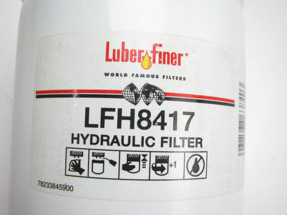 Luberfiner LFH8417 Hydraulic Filter Replaces P8463, 51729, H65027, 1971728C1