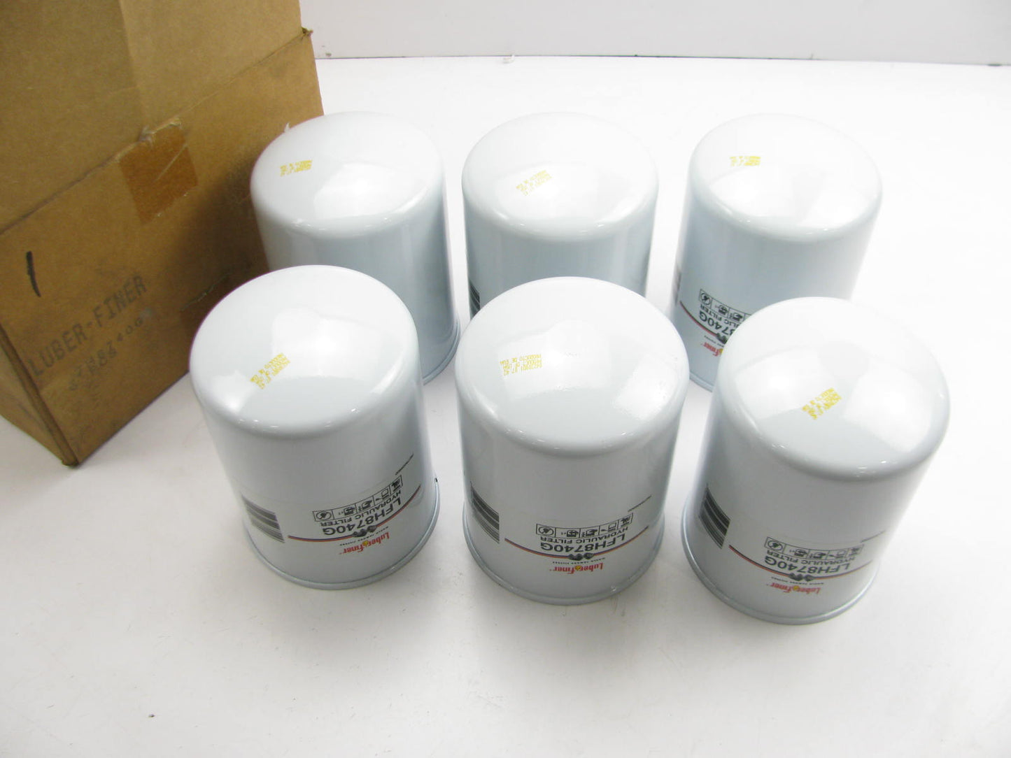 (6) Luberfiner LFH8740G Hydraulic Oil Filter Replaces P7252 57399 LFP8174 HF6777