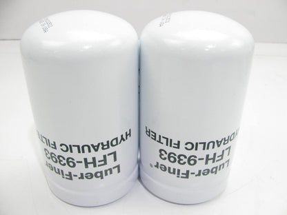 (2) Luberfiner LFH9393 Hydraulic Oil Filter For CAT Excavators & Logging