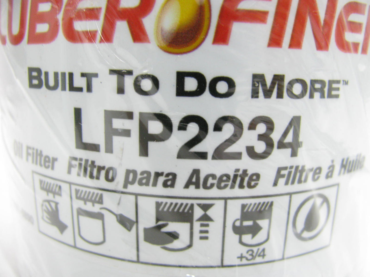 (2) Luberfiner LFP2234 Engine Oil Filter