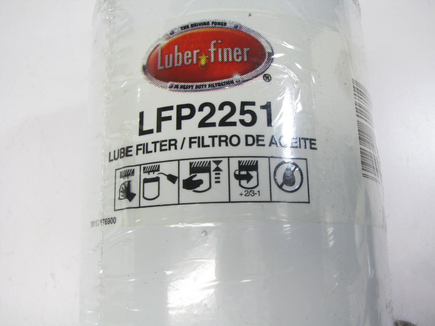 Luberfiner LFP2251 Oil Filter Replaces PH7136 51808 L49087 LF702 P559236 85747