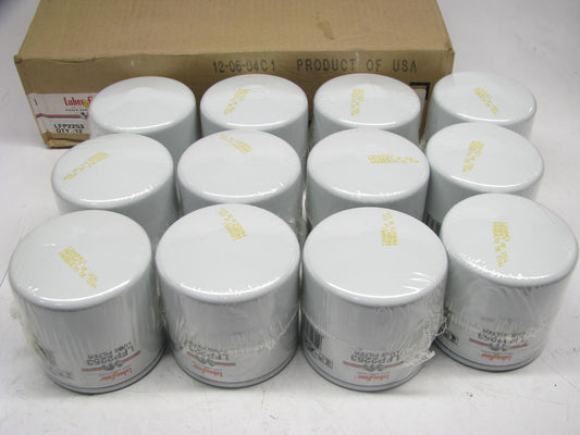 (12) Luberfiner LFP2253 Engine Oil Filter For CAT Excavators, Compactors