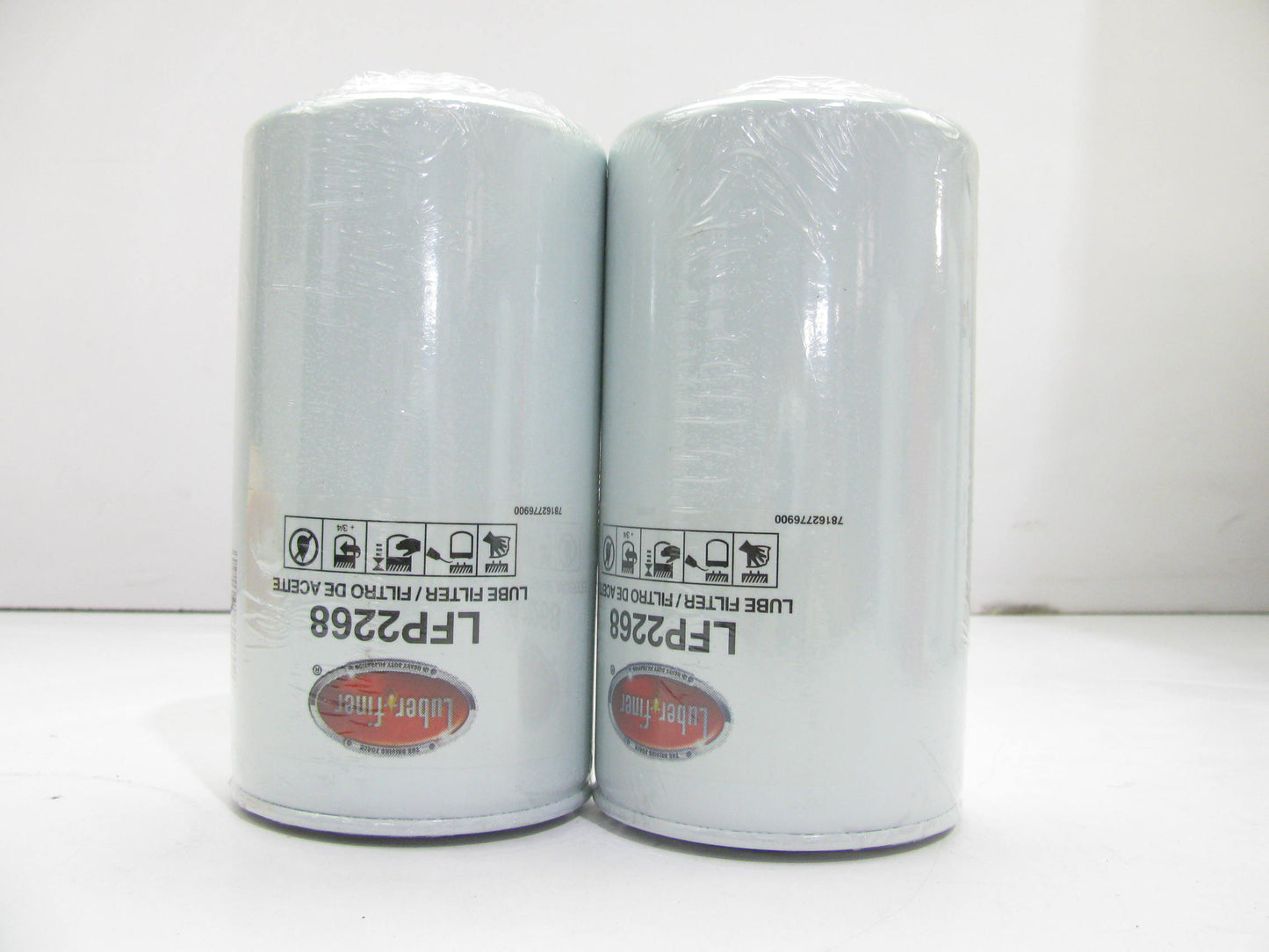 (2) Luberfiner LFP2268 Oil Filter Replaces LF457 85809 LF3918 BD7095 85809