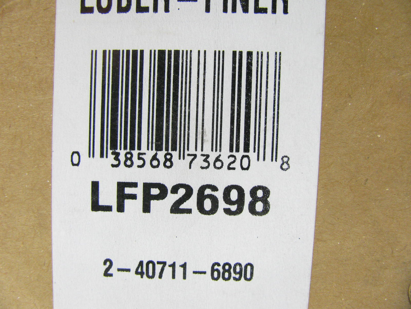 Luberfiner LFP2698 Oil Filter Replaces PH11583 57325 B7378 LF17475 P550920