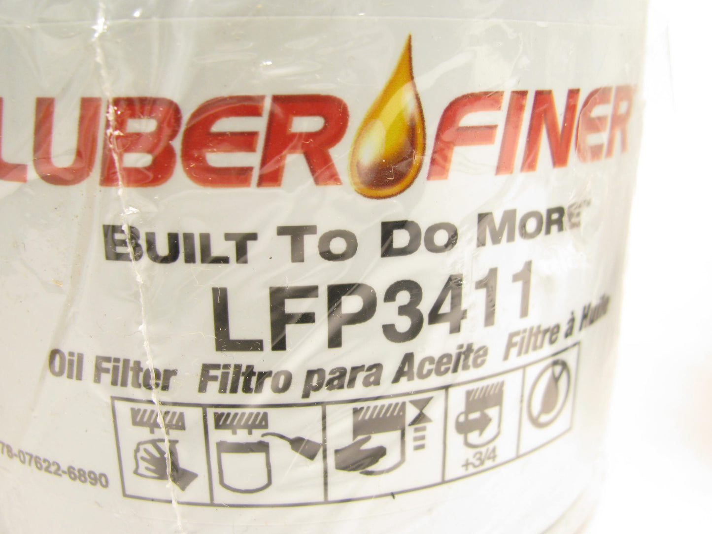 (2) Luberfiner LFP3411 Oil Filter Replaces PH3534 51601 L20022 BT7316 85714