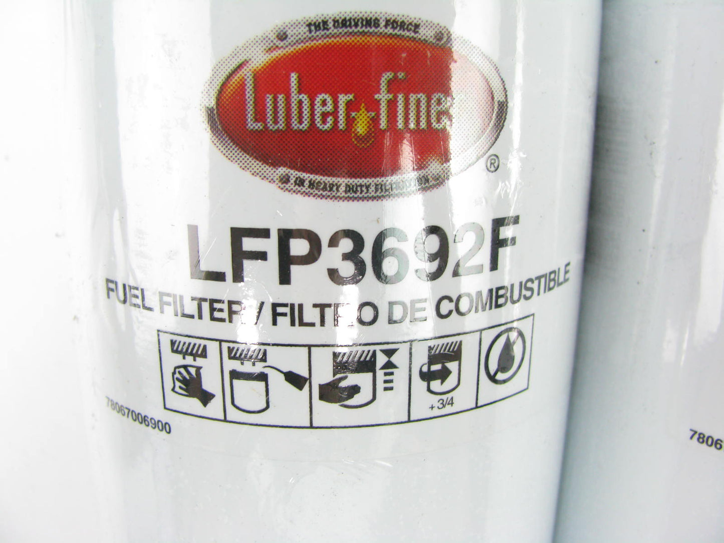 (2) Luberfiner LFP3692F Fuel Filter Replaces P1112 33341 F70062 FF1022 FF194