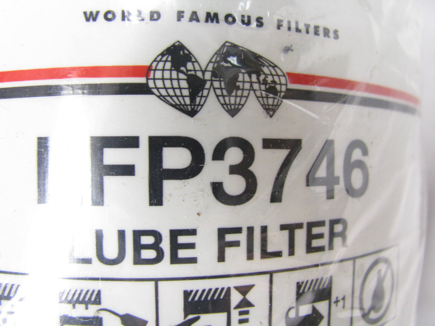 (6) Luberfiner LFP3746 Oil Filters Replaces 51802 L40128 LK98T MK13103 P559282