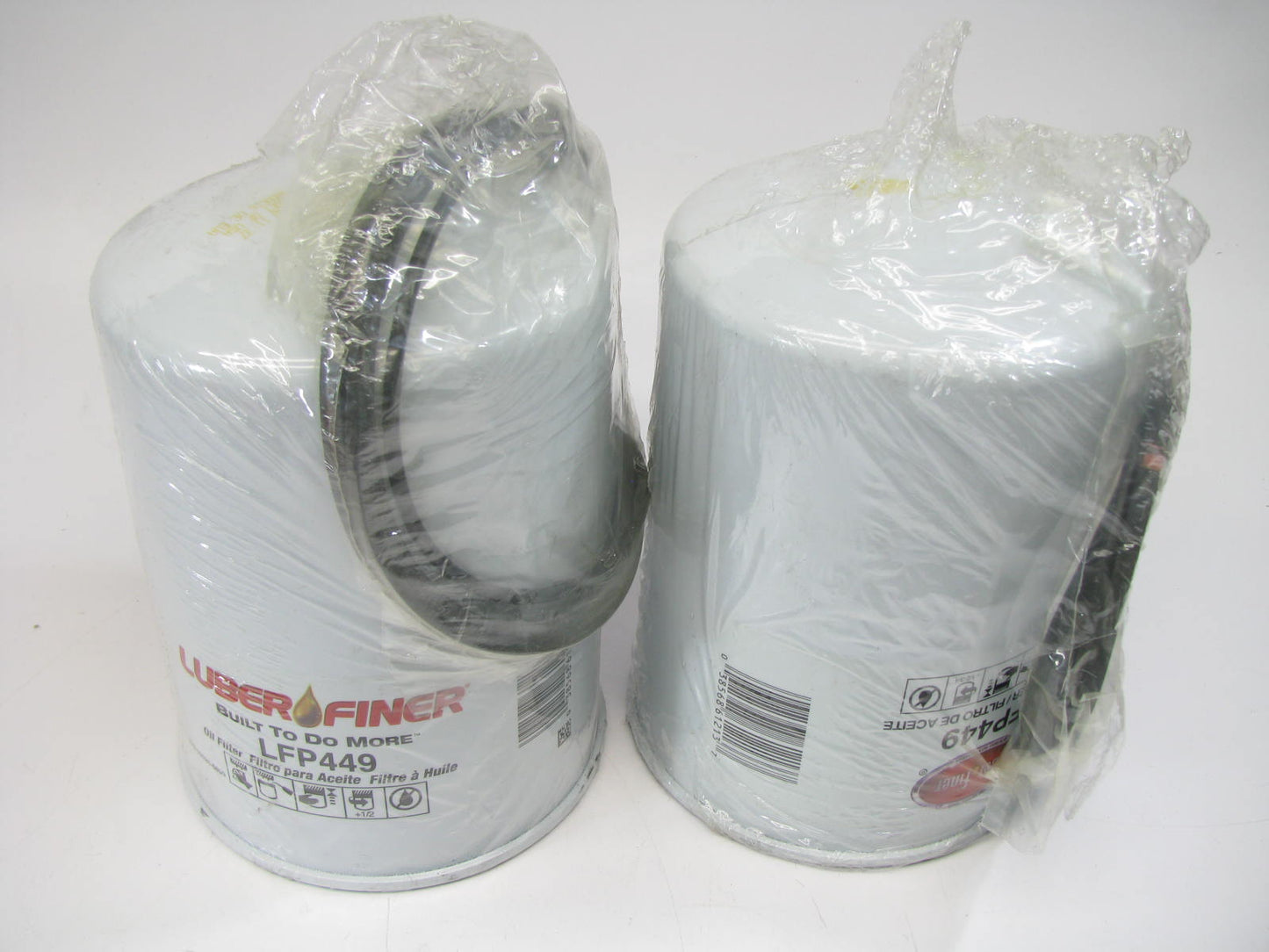 (2) Luberfiner LFP449 Hydraulic Oil Filter Replaces PH3567 51759 HF903 HF6710