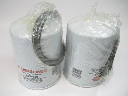 (2) Luberfiner LFP449 Hydraulic Oil Filter Replaces PH3567 51759 HF903 HF6710