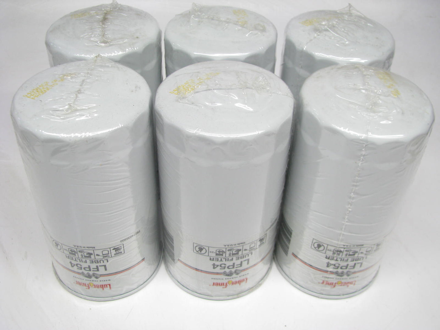 (6) Luberfiner LFP54 Engine Oil Filter