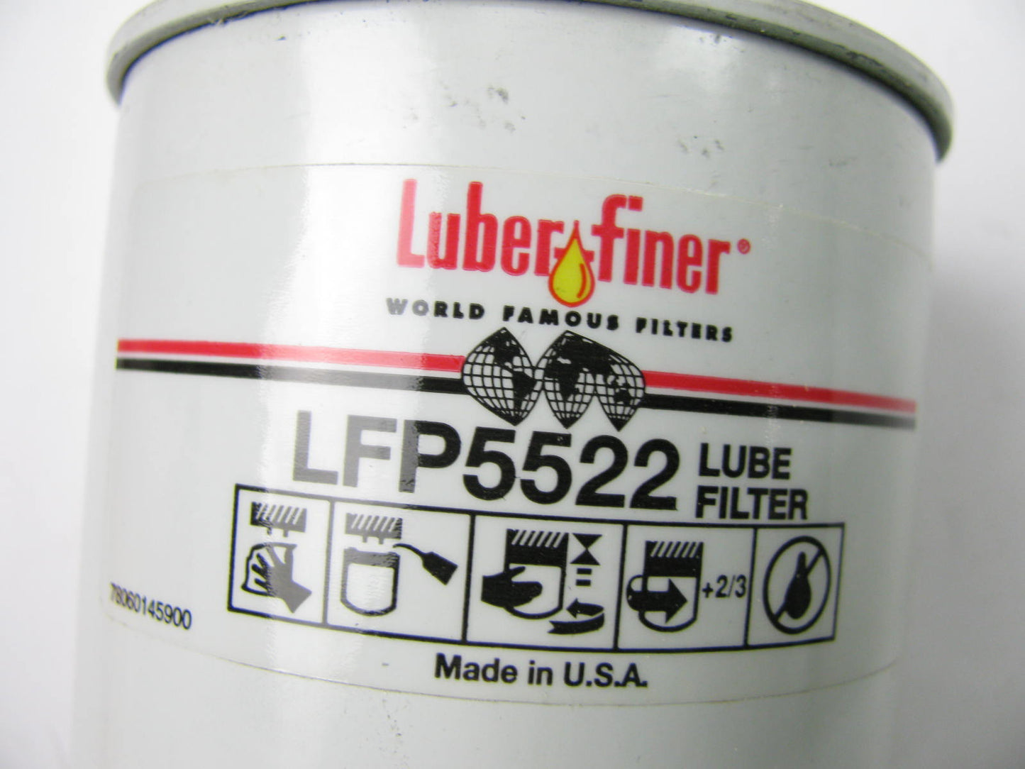 (4) Luberfiner LFP5522 Engine Oil Filter Replaces PH5046 51568 L24458 LF3536