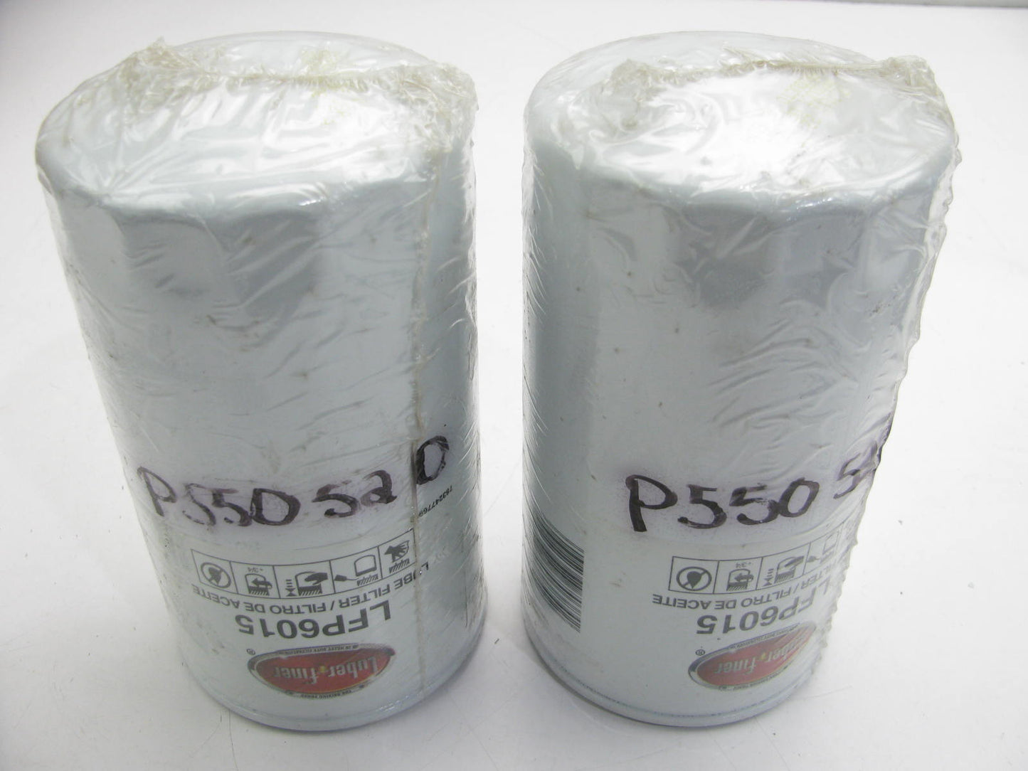 (2) Luberfiner LFP6015 Engine Oil Filter, Replaces Wix 57037