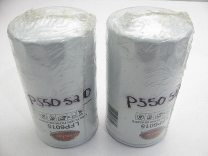 (2) Luberfiner LFP6015 Engine Oil Filter, Replaces Wix 57037