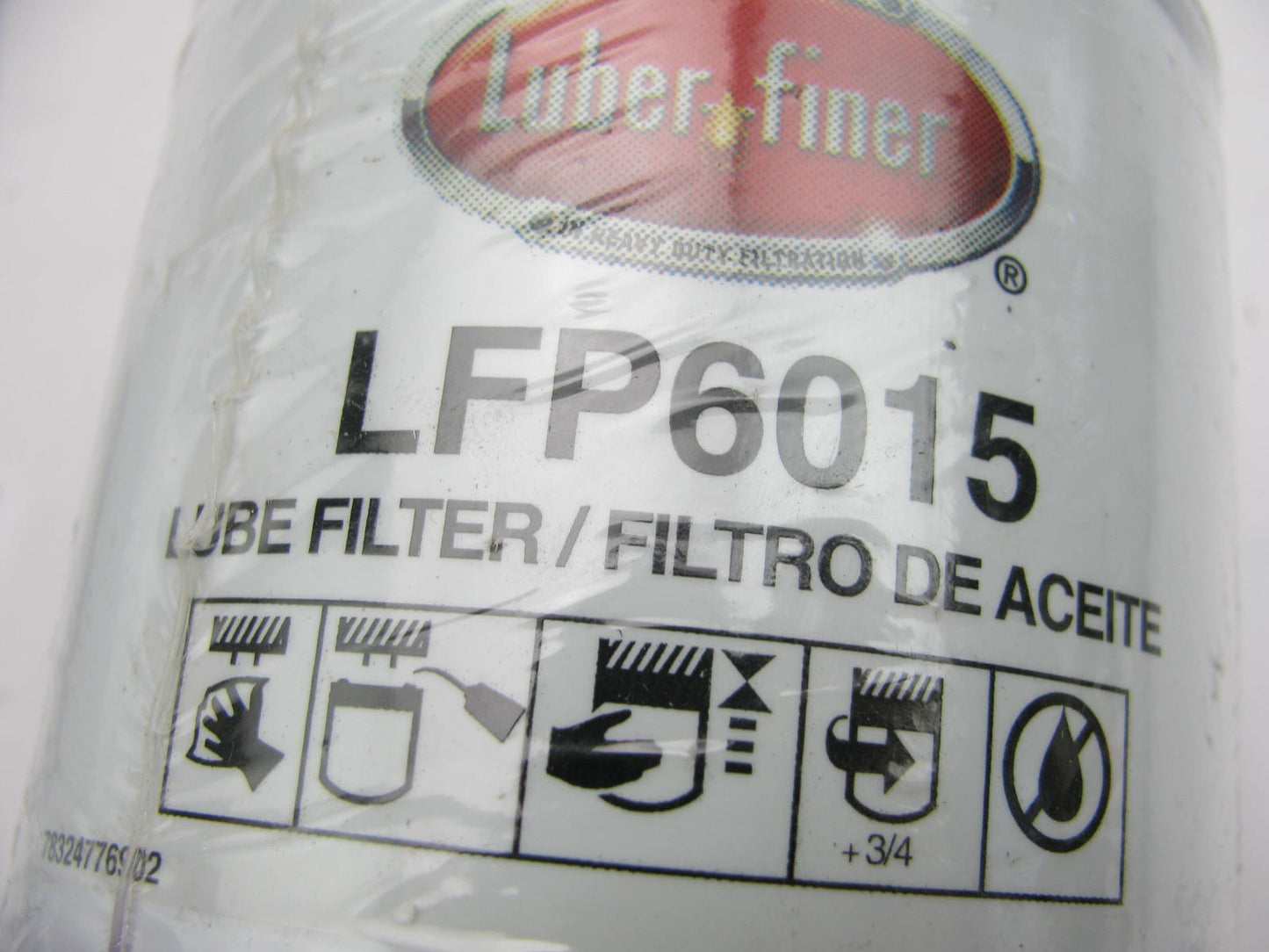 (2) Luberfiner LFP6015 Engine Oil Filter, Replaces Wix 57037