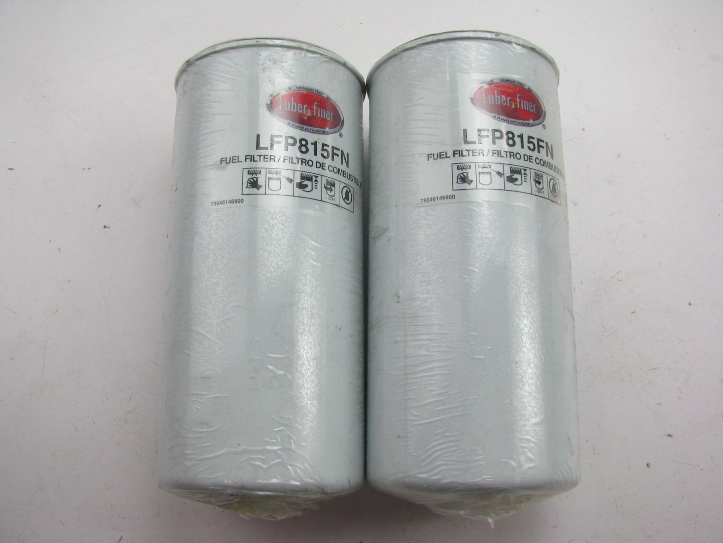 (2)  Luberfiner LFP815FN Fuel Filter Replaces P1146G 33118 F60096 FF992 FF5207