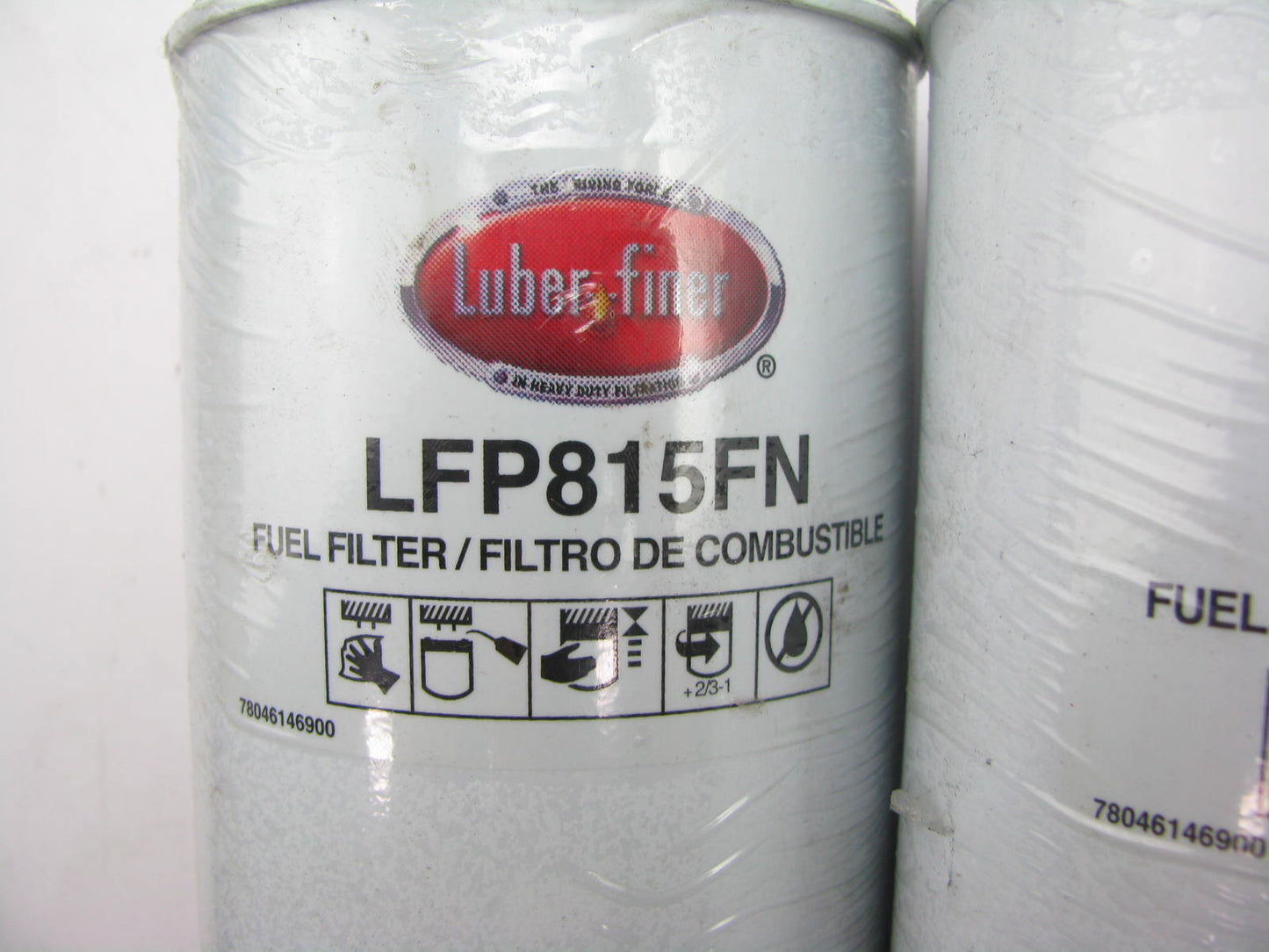 (2)  Luberfiner LFP815FN Fuel Filter Replaces P1146G 33118 F60096 FF992 FF5207