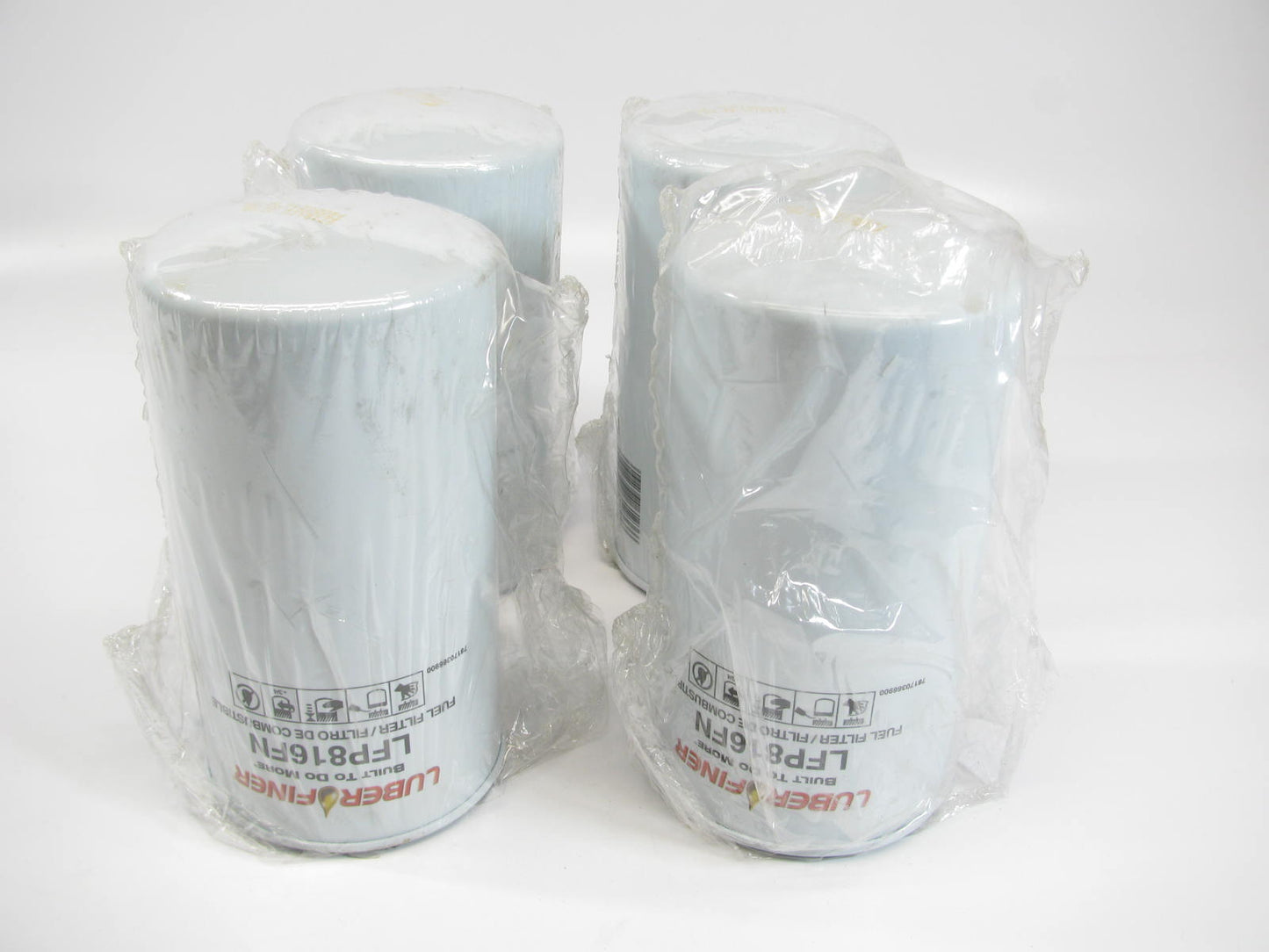 (4) Luberfiner LFP816FN Fuel Filter Replaces P1147G 33120 F60097 FF993 FF5227