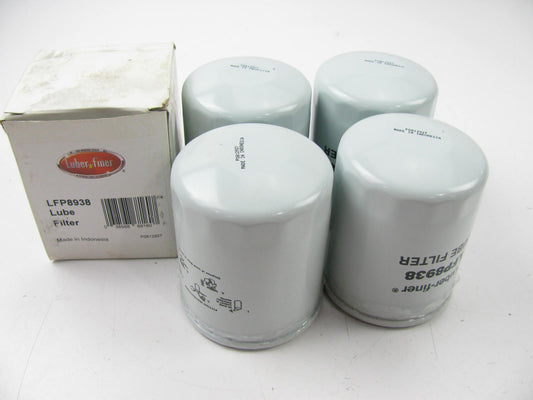 (4) Luberfiner LFP8938 Engine Oil Filter For Journey Bus With Isuzu 4BC2