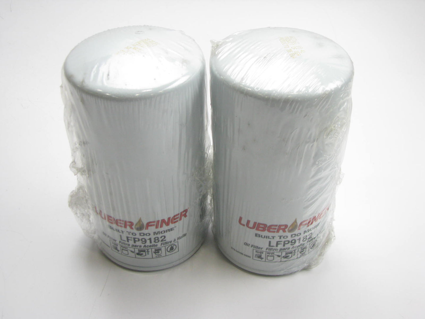 (2) New Luberfiner LFP9182 Engine Oil Filters Replaces B7375 84382 Wix 57382