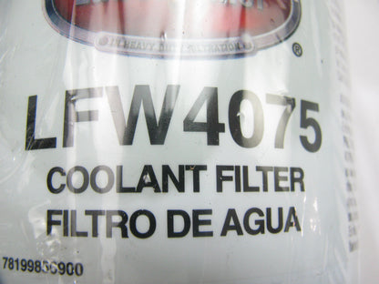 (4) Luberfiner LFW4075 Engine Coolant Filter