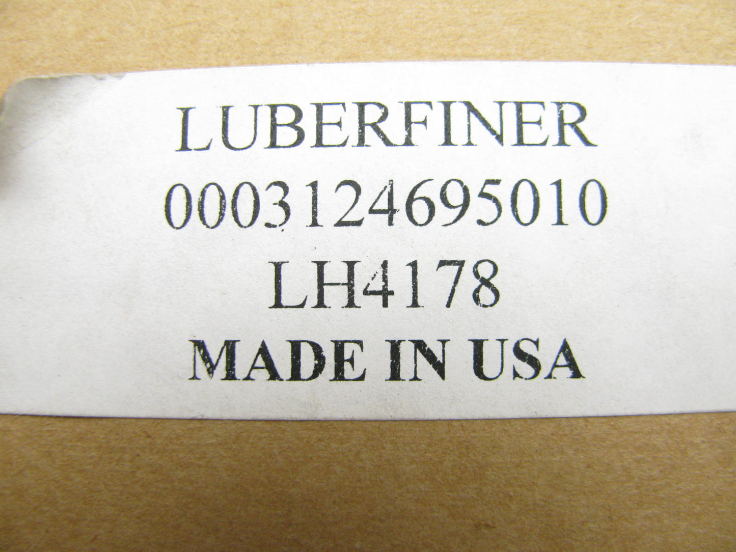 Luberfiner LH4178 Hydraulic Oil Filter For Pall HC9600FUT16H B25 = 75