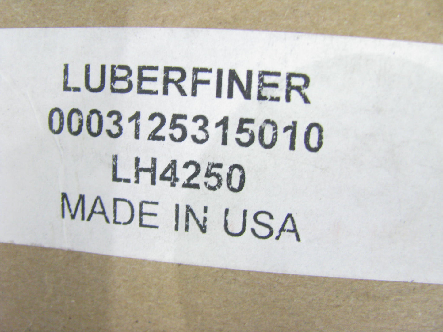 (2) Luberfiner LH4250 Industrial Hydraulic Filter