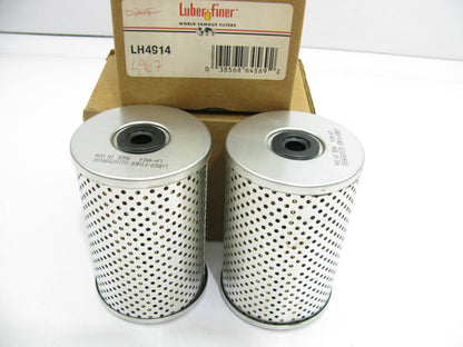 (2) Luberfiner LH4914 Hydraulic Oil Filter Replaces 51471 H20247 HF710 HF6392