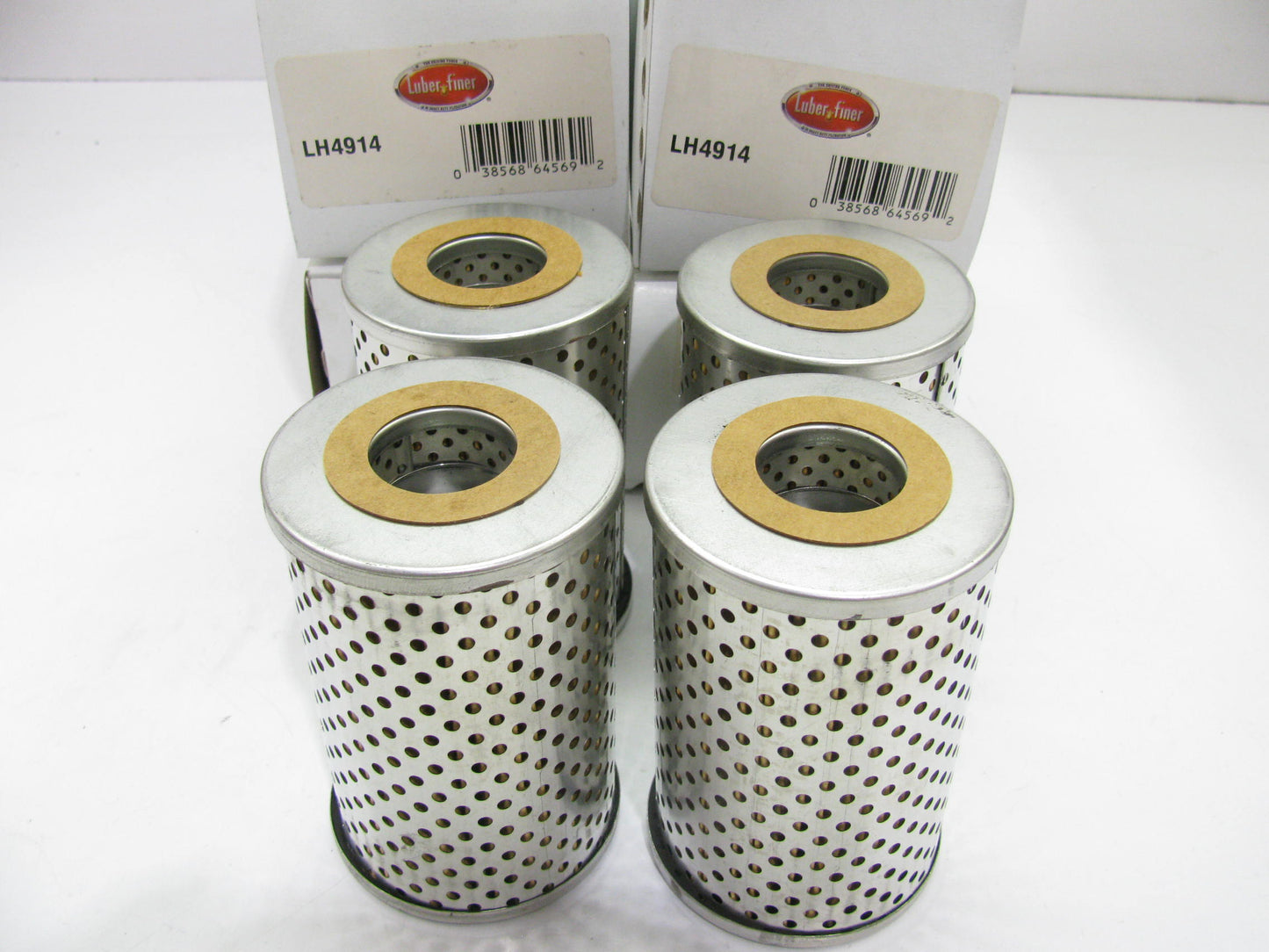 (4) Luberfiner LH4914 Hydraulic Oil Filter Replaces 51471 H20247 HF710 HF6392