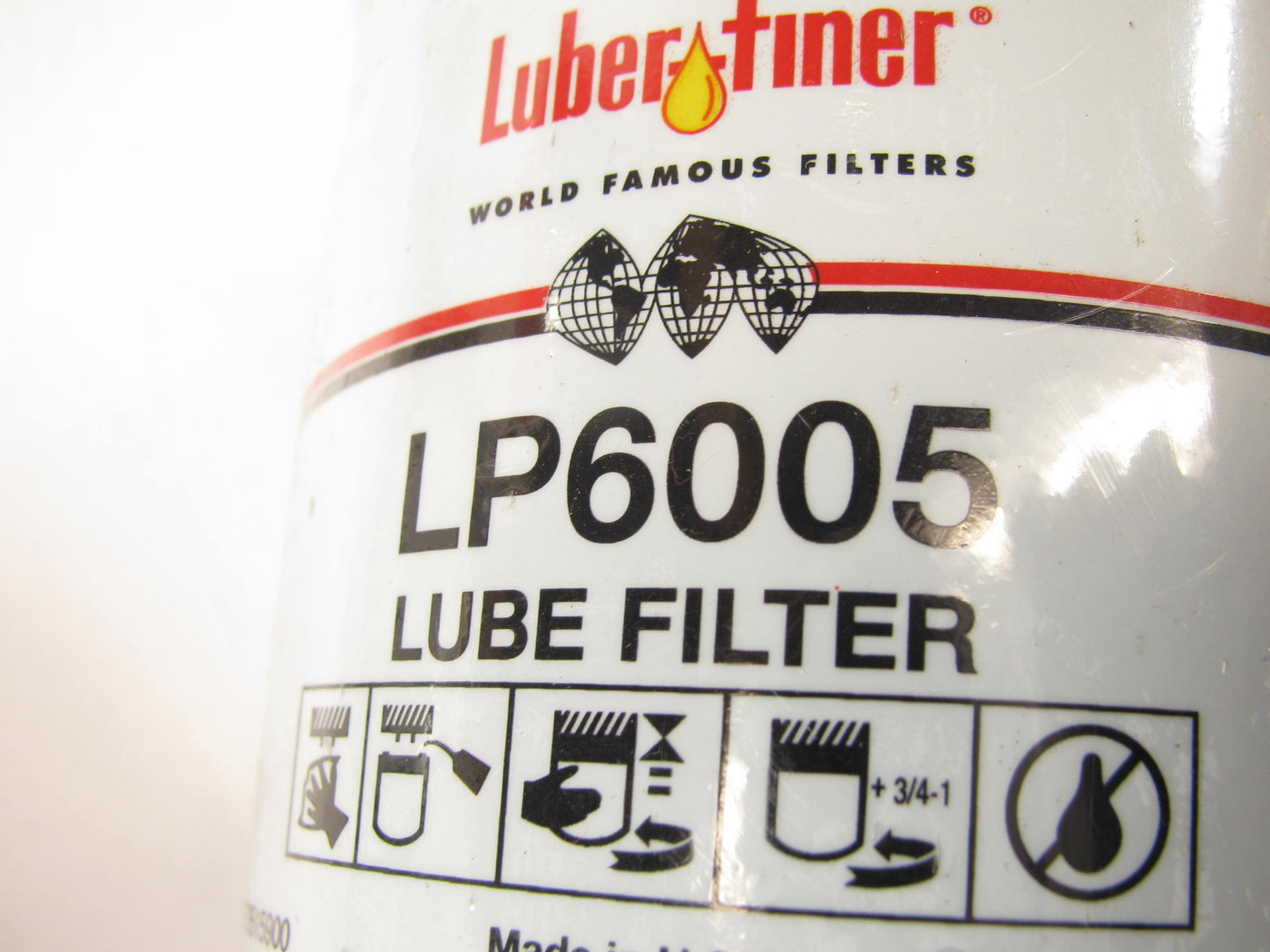 (2) Luberfiner LP-6005 Hydraulic Filter Replaces P1656 HF7360 51663 H32210