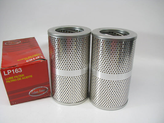 (2) Luberfiner LP163 Hydraulic Oil Filter Replaces CH238APL 51168 L50007 LF321