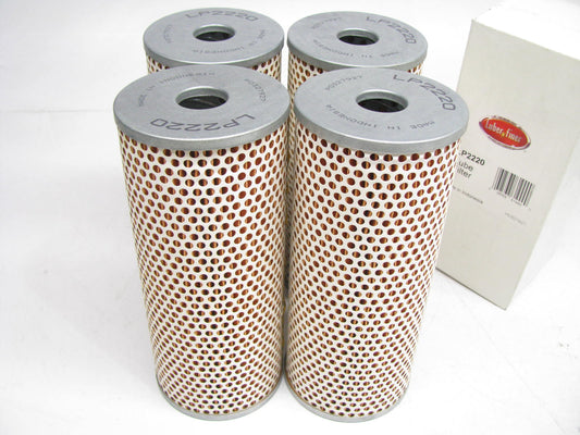 (4) Luberfiner LP2220 Fuel Filters Replaces LF3355; EFL267; CH4474; PM2438D