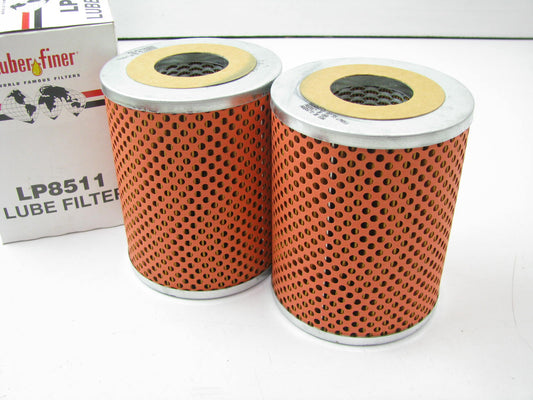 (2) Luberfiner LP8511 Engine Oil Filters - Baldwin P127,  5004779, P550312