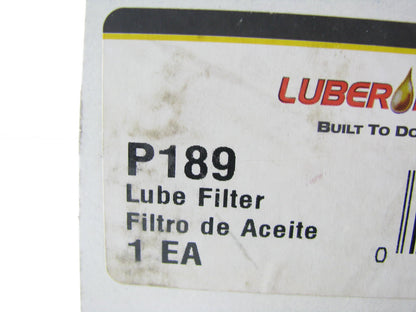 (2) Luberfiner P189 Engine Oil Filter Replaces C139PL 51242 L30014 LF587 P55908